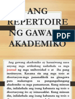 Ivy Report Pagsulat