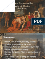 Priam Ransoms The Body of Hector