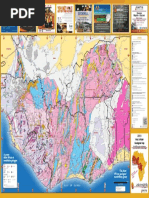 Carte Geol Afrique de L'Ouest 2019 Avec Mines - West Africa Geological Map 2019 With Mines