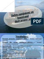 Safety Equipment On Board and Their Proper Use PDF