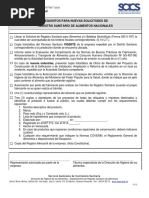 Requisitos Registro Sanitario de Alimentos PDF