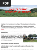 Limpieza, Trazo y Nivelación Del Terreno