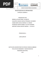 Segunda Entrega Investigacion de Operaciones