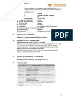 Informe Psicológico de Factor G de Cattell Escala 3 Shi