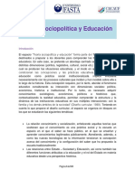 Teoría Sociopolítica y Educación