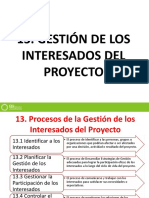 Gestión de Los Interesados Del Proyecto