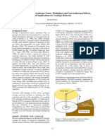 Geologic Storage of Greenhouse Gases: Multiphase and Non-Isothermal Effects, and Implications For Leakage Behavior