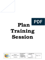 Plan Training Session: Trainers Methodology Level I Templates Document No. Issued By: Ntta Page I of VII