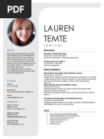 Laurens Teaching Resume