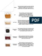 Descripcion Bolsos PG