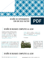 Diseño Completamente Al Azar Con Bloque