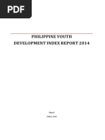 2014 Philippine Youth Development Index Study