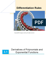 Differentiation Rules