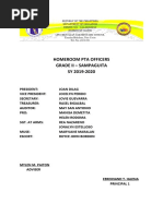 Homeroom Pta Officers by Grade Level