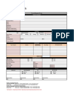 Travel Request Form: Traveller Information