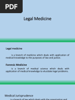 Legal Medicine