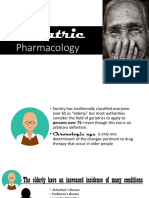 Geriatric Pharmacology