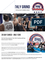 F45 28 DAY SHRED NEWSLETTER - Nov 2019 PDF