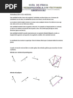 Los Vectores Unitarios y Todo El Tema Relaicionado