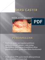 Perforasi Gaster