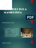 Arquitectura Manierista