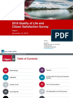 2019 Citizen Satisfaction Survey Report