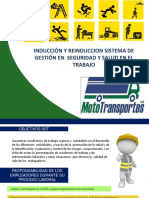 Cartilla Inducción Y-O Reinducción SG-SST Soluciones - Mototransportes