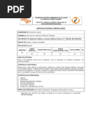 Planificacion Del Subproyecto Electiva II