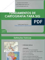 Fundamentos de Cartografia para SIG