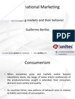 International Marketing: Developing Markets and Their Behavior Guillermo Berlioz