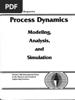 Process-Dynamics Modeling Analysis and Simulation Wayne Bequette PDF