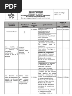 Cronograma Administración y Control de Inventarios - Octubre Sena