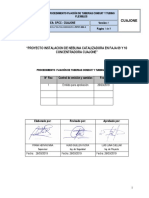 Procedimiento Fijación de Tuberias de Conduit y Tubing Flexibles