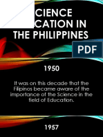 Science Education in The Philippines