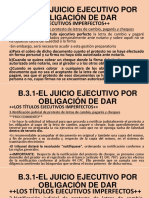 Juicio Ejecutivo Titulos Imperfectos y Factura