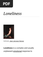 Loneliness - Scribd