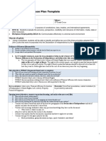 Direct Instruction Lesson Plan Template