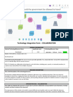 Technology Integration Template-Collaboration Stormboard