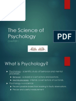 The Science of Psychology