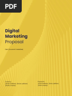 Digital Marketing Proposal