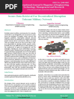 Secure Data Retrieval For Decentralized Disruption Tolerant Military Network