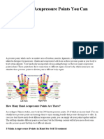 Major Hand Acupressure Points You Can Easily Find - New Health Advisor PDF