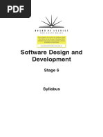 Softwaredesign Syl