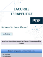 Curs 8 Balneologie Lacuri Gaze Saline Terapeutice Luana Macovei