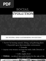 LETTER C. Social Evolution PDF