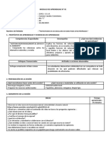 MODULO de APRENDIZAJE Antes Durante Despues