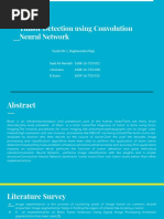 Tumor Detection Using Convolution Neural Network: Guide:Mr. L. Raghavendra Raju