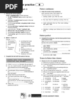 UNIT 2 Grammar Practice: Will, Going To, Present Simple &