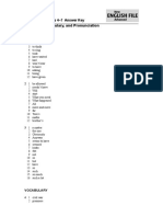 Nef Adv Progresstest 4-7 Ans Key