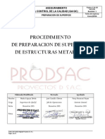 Procedimiento de Granallado